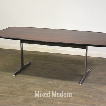 George Nelson for Herman Miller Rosewood Action Dining Table 