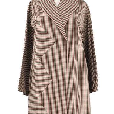 2001 Yeohlee Gingham Rain Jacket