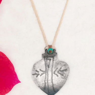 River Song | Tree of Life Heart Milagro Necklace
