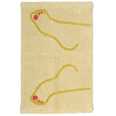 Footsie Bathmat - Yellow