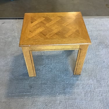 Small Oak End Table