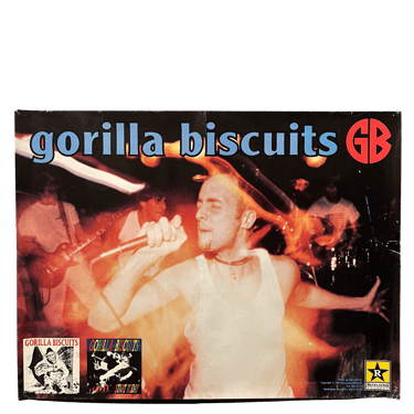 Vintage Gorilla Biscuits Revelation Records Promo Poster 1993