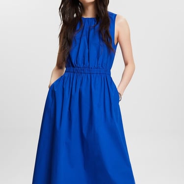 Esprit - Sleeveless Midi Dress - Bright Blue