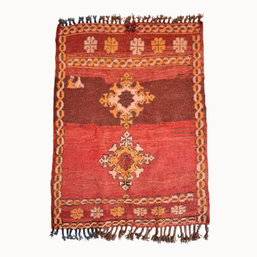 Ibtihaj Vintage Moroccan Rug | 3'3'' x 3'10''