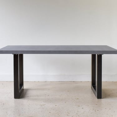 Industrial Modern Indoor/ Outdoor Concrete Dining Table 