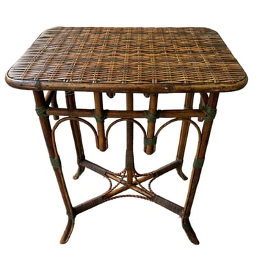 French Wicker Table
