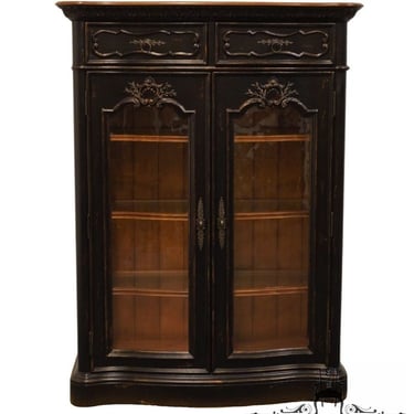 HOOKER FURNITURE Contemporary Modern Two Toned 45" Lighted Bookcase Curio Cabinet 779-50-100 