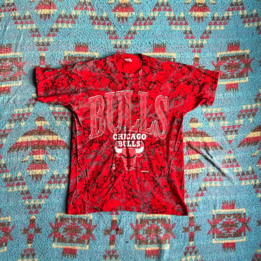 Vintage 1990s Chicago Bulls Splash T Shirt 