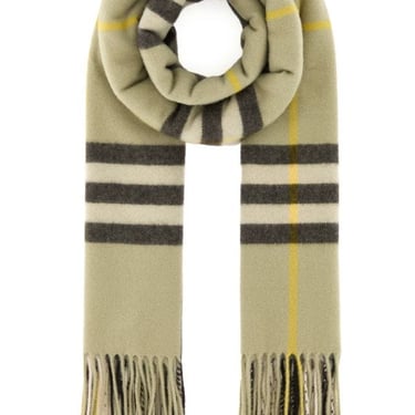 Burberry Woman Embroidered Cashmere Scarf