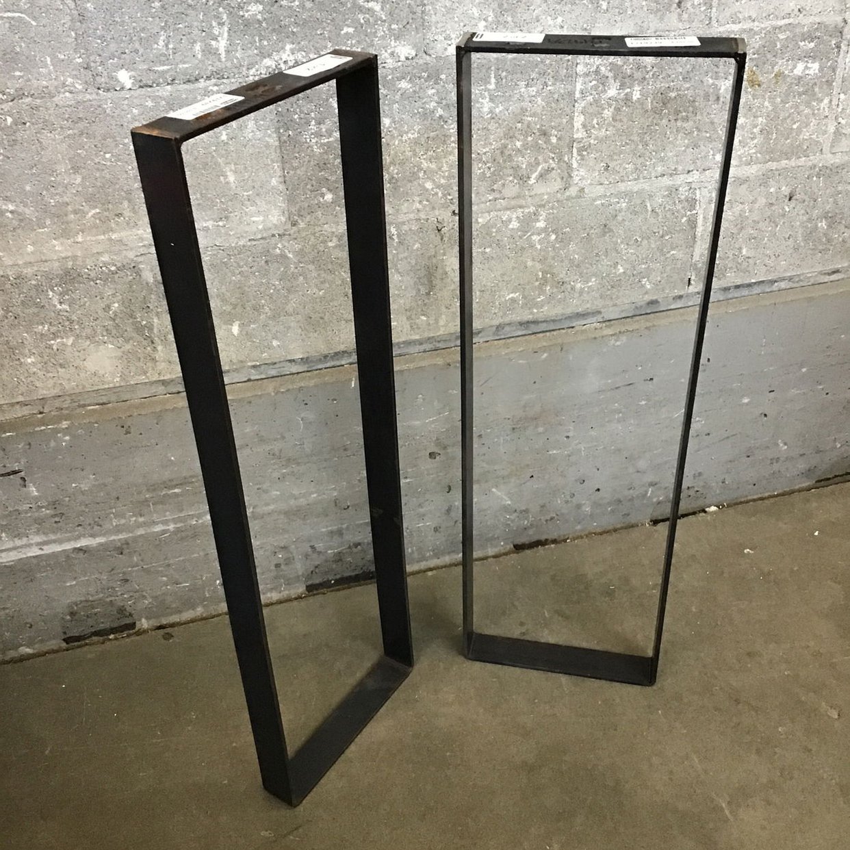 Custom Steel Console Table Legs (Seattle) | Second Use - Seattle and ...