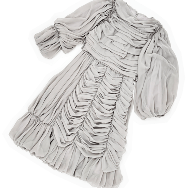 Comme des Garcons F/W 2020 draped dress