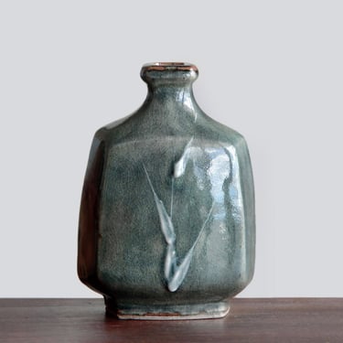 H21cm / Vase by Masao Moriyama | Japanese Mingei Pottery 