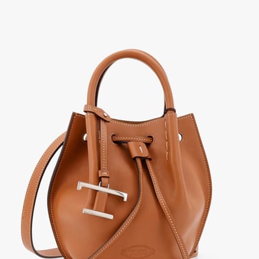 Tod's Women Tod's Brown Bucket Bags