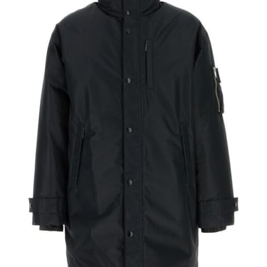 Prada Man Black Polyester Down Jacket