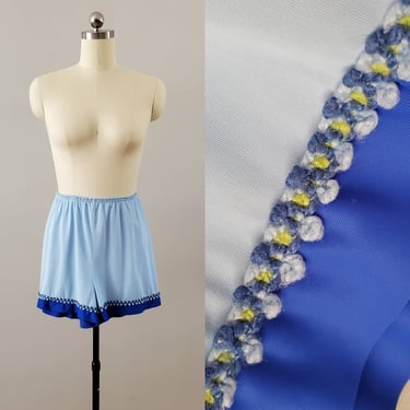 1960's High Waist Shorts Slip 60s Lingerie 60's Women's Vintage Size Medium 