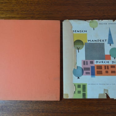 Ein Mensch Wandert Durch Die Stadt by Walter Schwagenscheidt, 1st Ed. Hardcover, 1957 