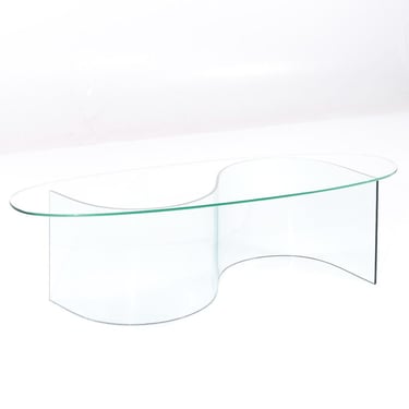 Mid Century Glass S Coffee Table - mcm 