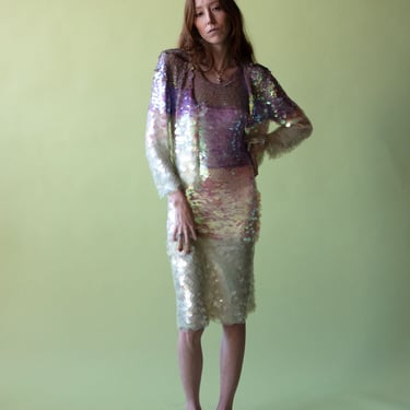 Paillet Sequin Dress | Moschino Cheap & Chic. 