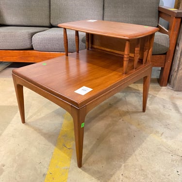 Two-Tier Mid-Century Modern Side Table