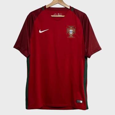 Portugal Euro 2016 Home Soccer Jersey M