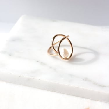 Laura Estrada Perla Ring - 14k gold filled