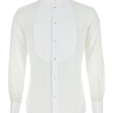 Giorgio Armani Man White Poplin Shirt