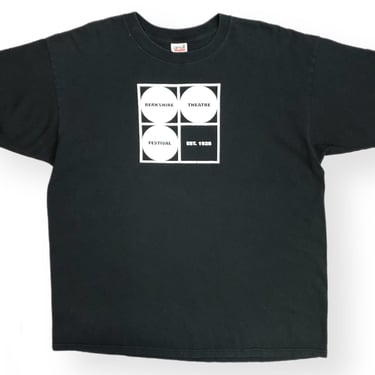 Vintage Y2K Berkshire Theatre Festival Graphic Art and Theatre T-Shirt Size XL 