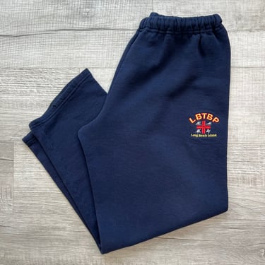 Long Beach Island Navy Sweatpants by Russell Athletic