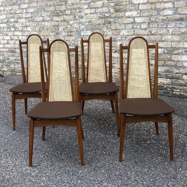 Restored Mid-century Dining Chairs 