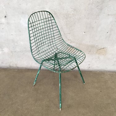 Early Eames DKR Wire Mesh Chair by Herman Miller