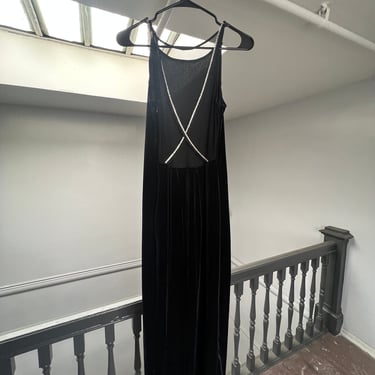 Vintage Velvet Gown 