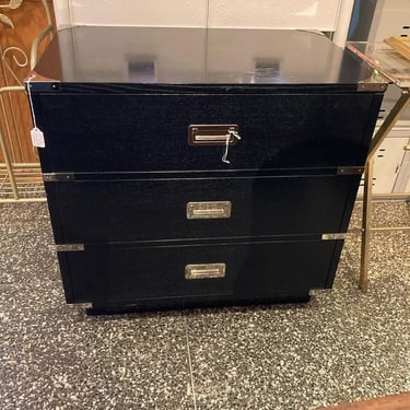 Ethan Allen campaign style chest of drawers. 36 x 19.25 | Miss Pixies -  Washington, DC | ATTIC