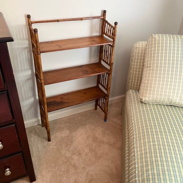 Scorched Bamboo Plantstand Shelf 