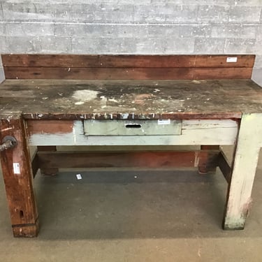 Clear Fir Work Bench w/ 2 Vises (Seattle)