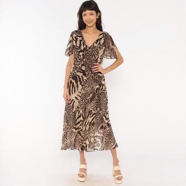 zebra print dress 2000s Zebra prom dress
