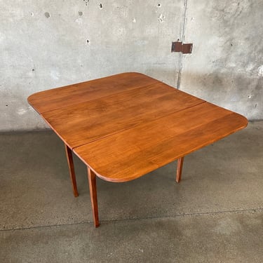 Mid Century Modern Walnut Dining Table