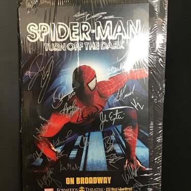 Spiderman Broadway Signed (Seattle)