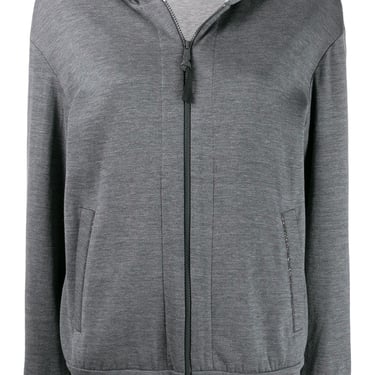 Brunello Cucinelli Women Cotton And Silk Blend Hoodie