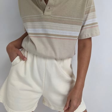 Vintage Thin Striped Polo