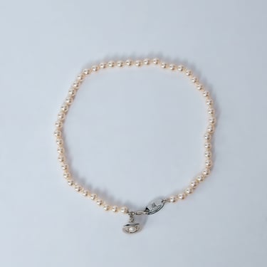 Vivienne Westwood Men Simonetta Pearl Necklace