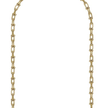 Clare V. Shoulder Strap - Vintage Gold Horseshoe Chain