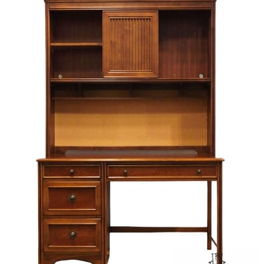 STANLEY FURNITURE Young America Cherry Contemporary Traditional 53" Computer Desk w. Hutch 636-14-224 / 636-64-226 