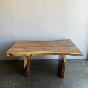 Live edge indoor/ outdoor dining table 