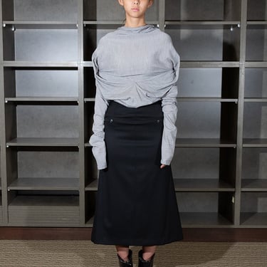 Maison Margiela Long Sleeved Top, Gray