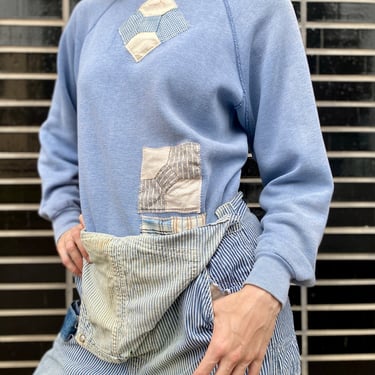 Baby Blue Bow Sweatshirt