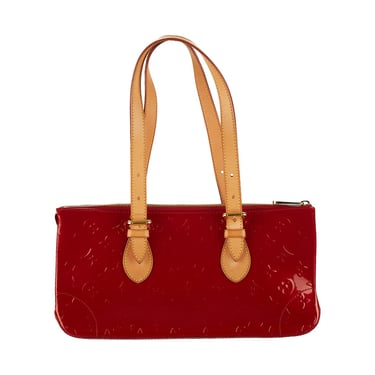 Louis Vuitton Red Monogram Vernis Shoulder Bag