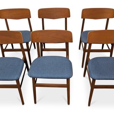 (SOLD) 6 Teak Chairs - 112428