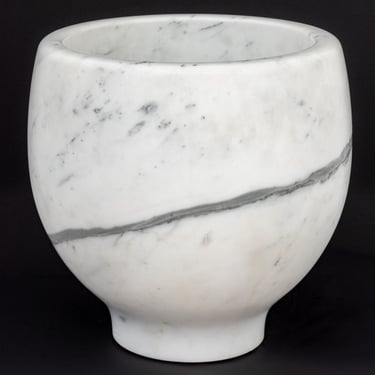 Sophie LaFont White Marble Vase