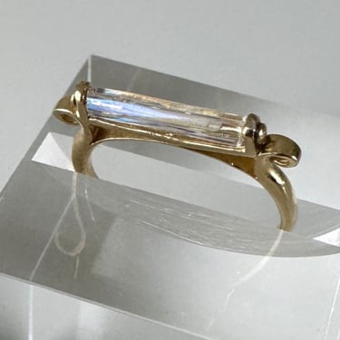 Beatriz Palacios Iridescent Bar Ring