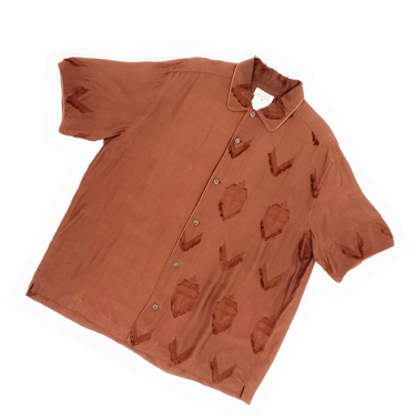Matsuda 80s fringe texture shirt